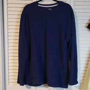 IZOD Men's Deep Blue Crewneck Sweater